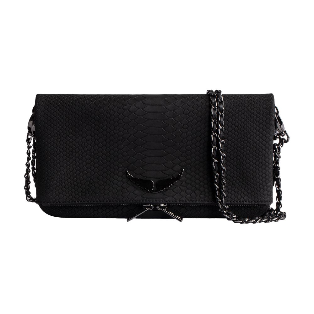 Zadig & Voltaire Soft Savage Rock Clutch