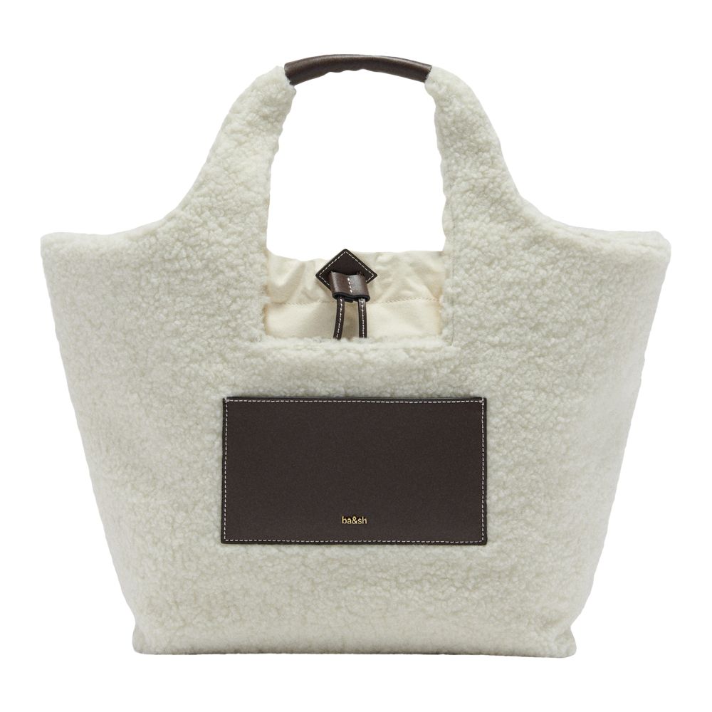  Ophelia shearling tote bag