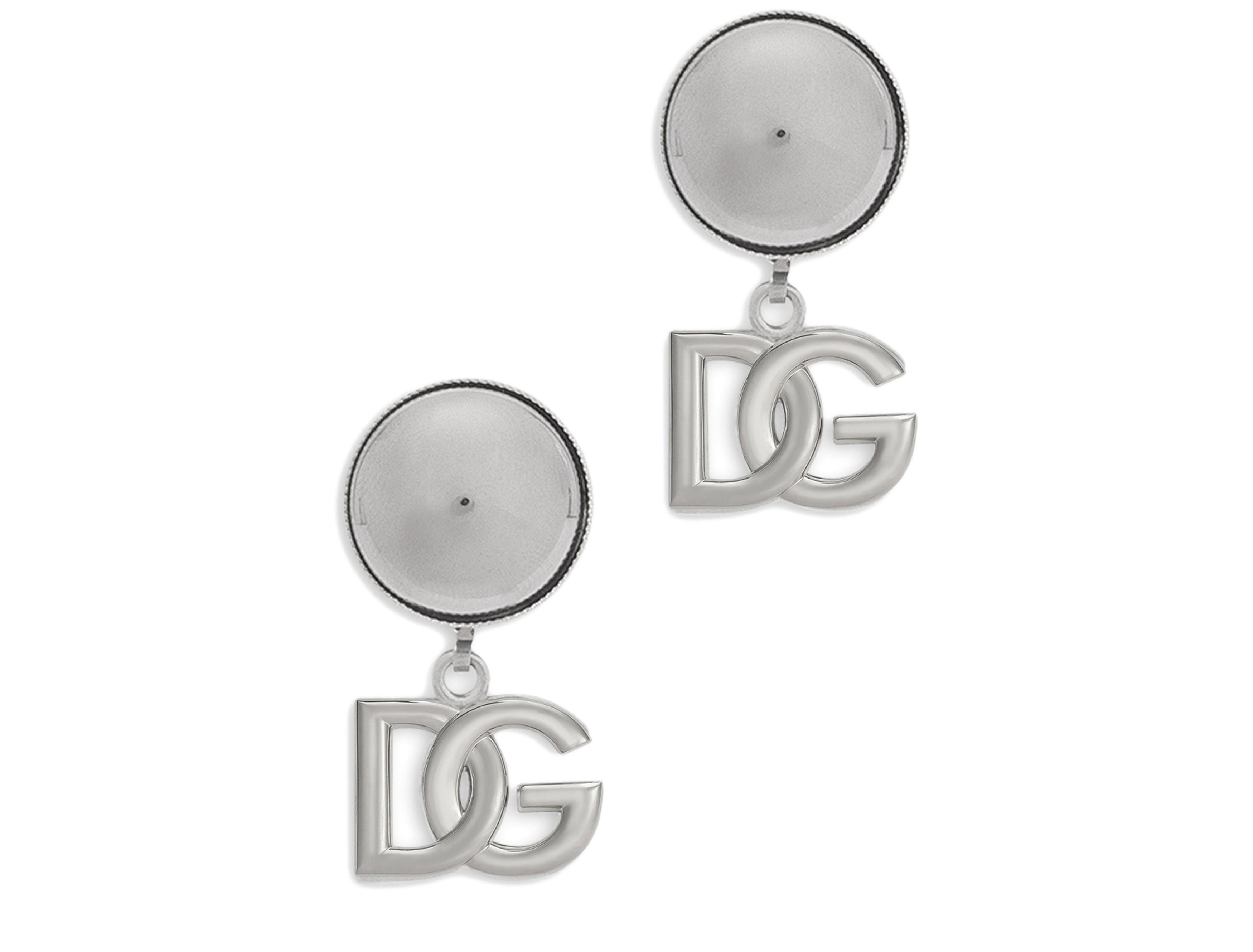 Dolce & Gabbana Clip-on earrings with DG logo