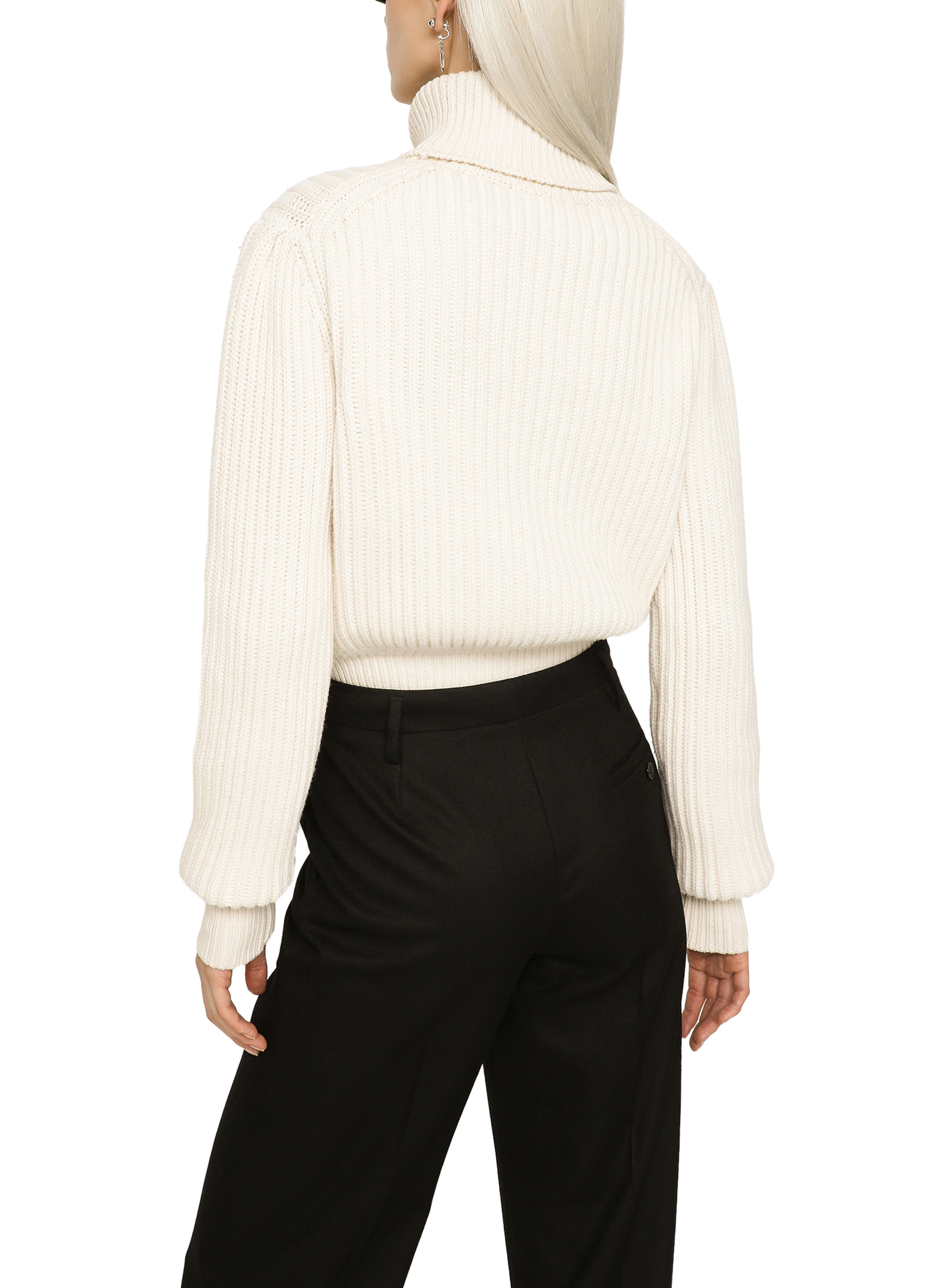 Dolce & Gabbana Wool turtle-neck sweater