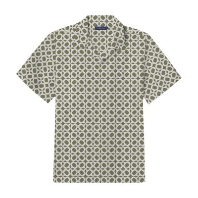 Frescobol Carioca Ipanema Weave Roberto Lyocell Shirt