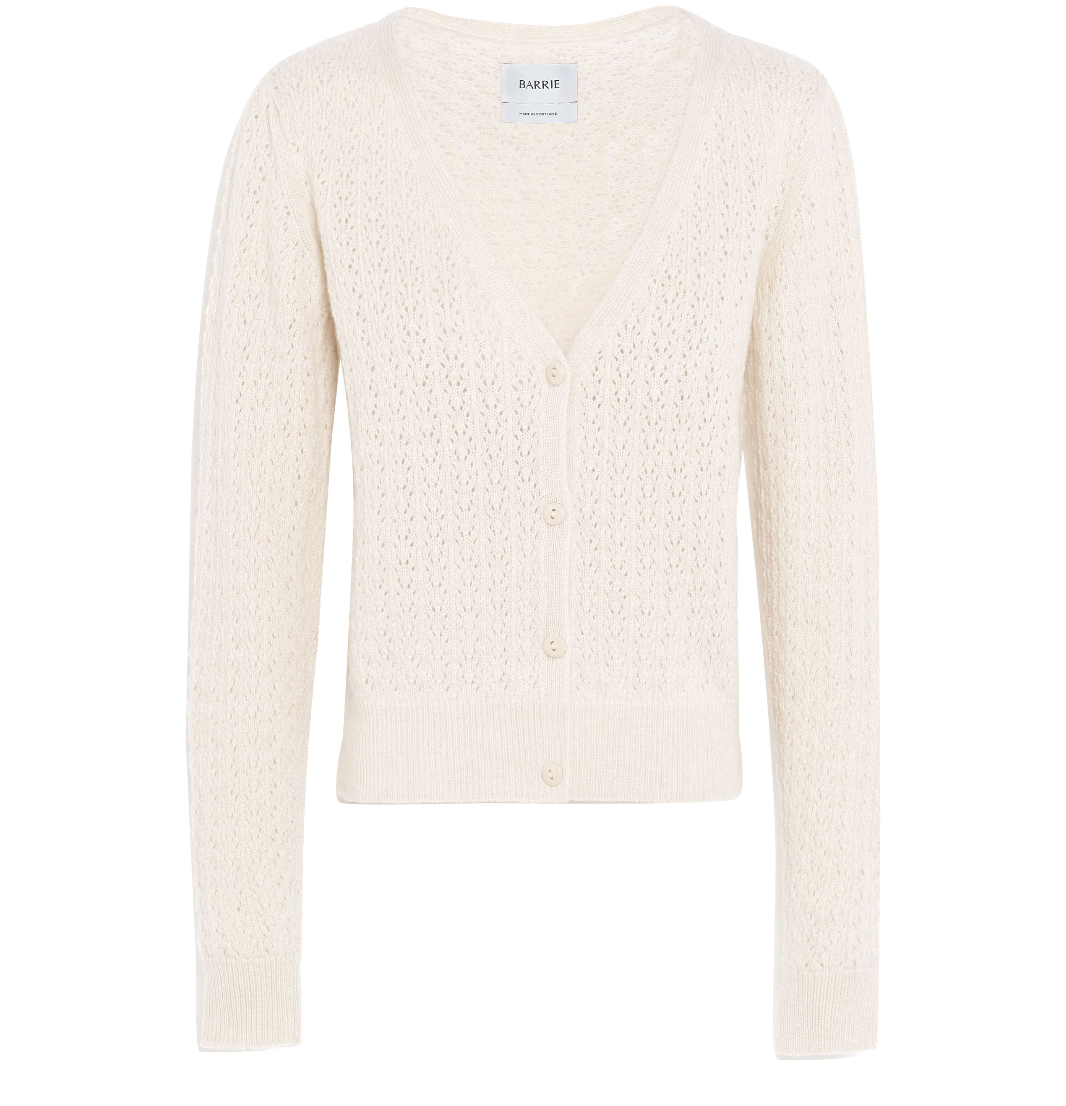 Barrie Cashmere lace cardigan