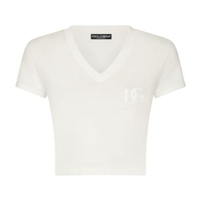 Dolce & Gabbana Short-sleeved T-shirt with DG logo