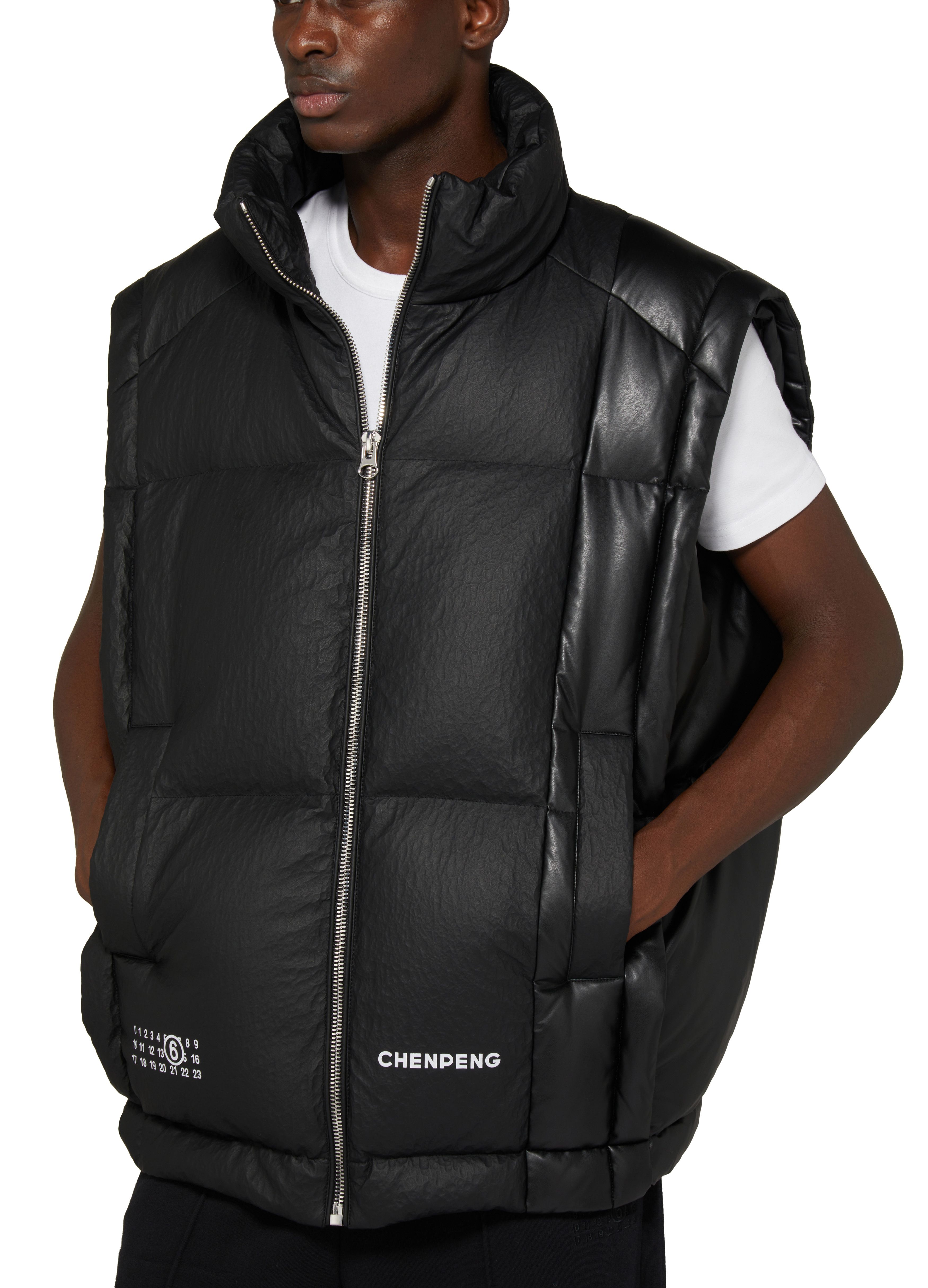 MM6 Maison Margiela x MM6 - Chen Peng puffer gilet