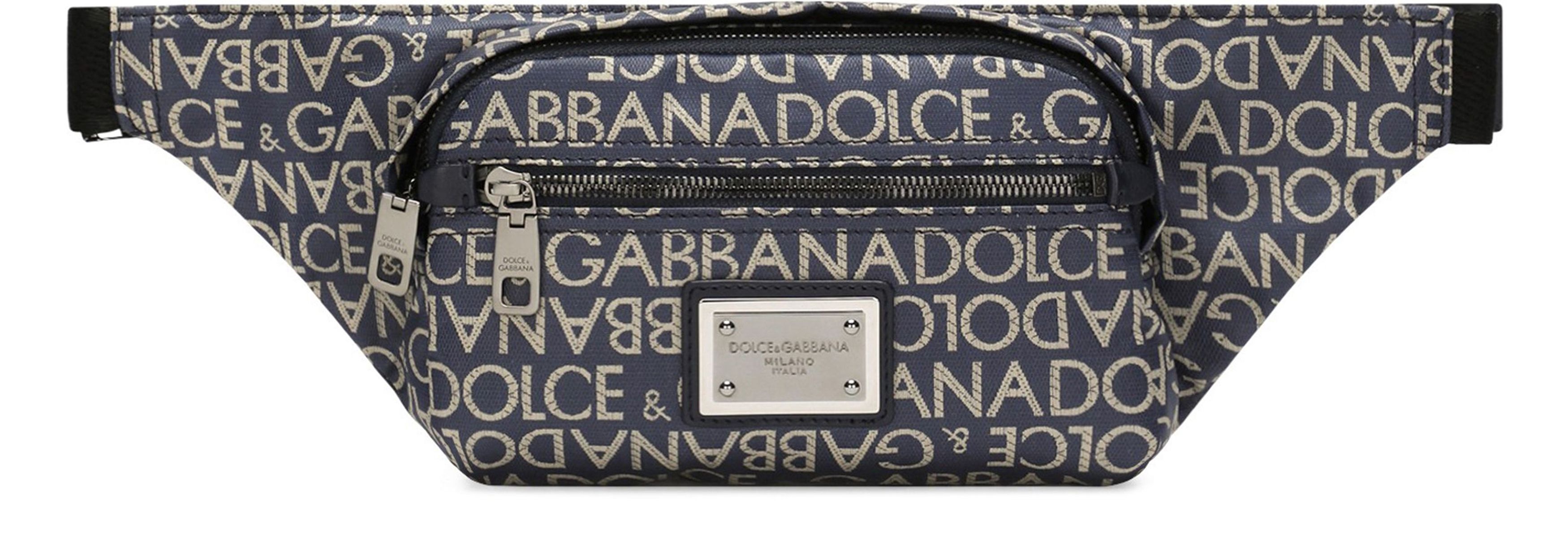 Dolce & Gabbana Small jacquard belt bag