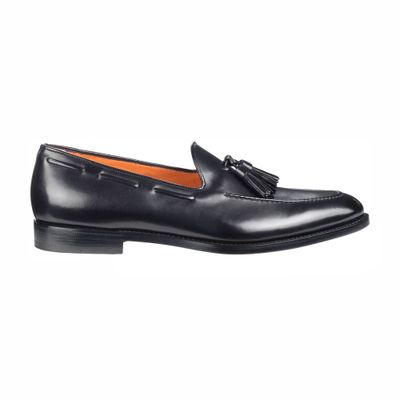 Santoni Leather tassel Loafers