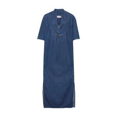 VALENTINO GARAVANI Denim maxi dress