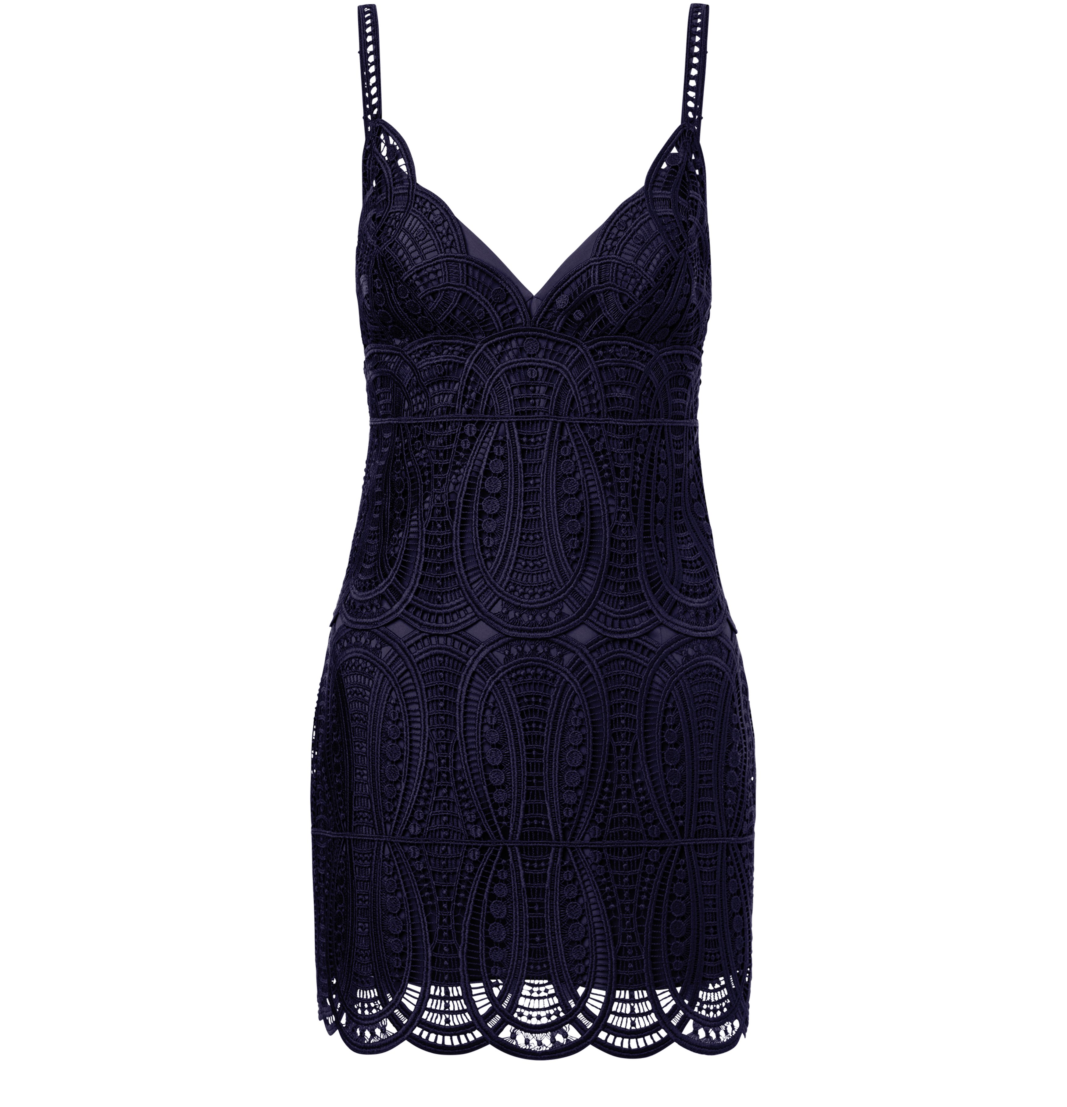 Alberta Ferretti Mini dress in macramé