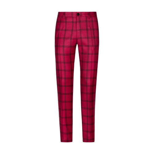 Dolce & Gabbana Check wool pants