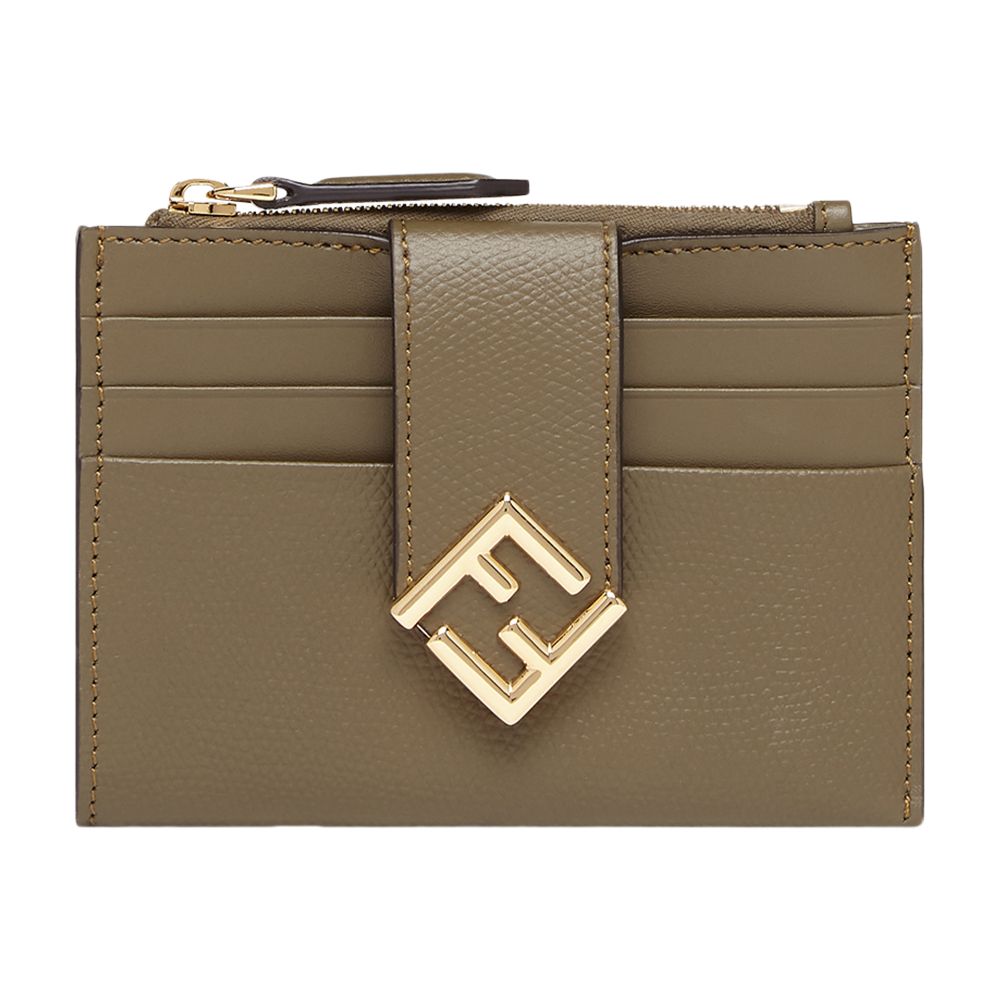 FENDI FF Diamonds Zip Card Case