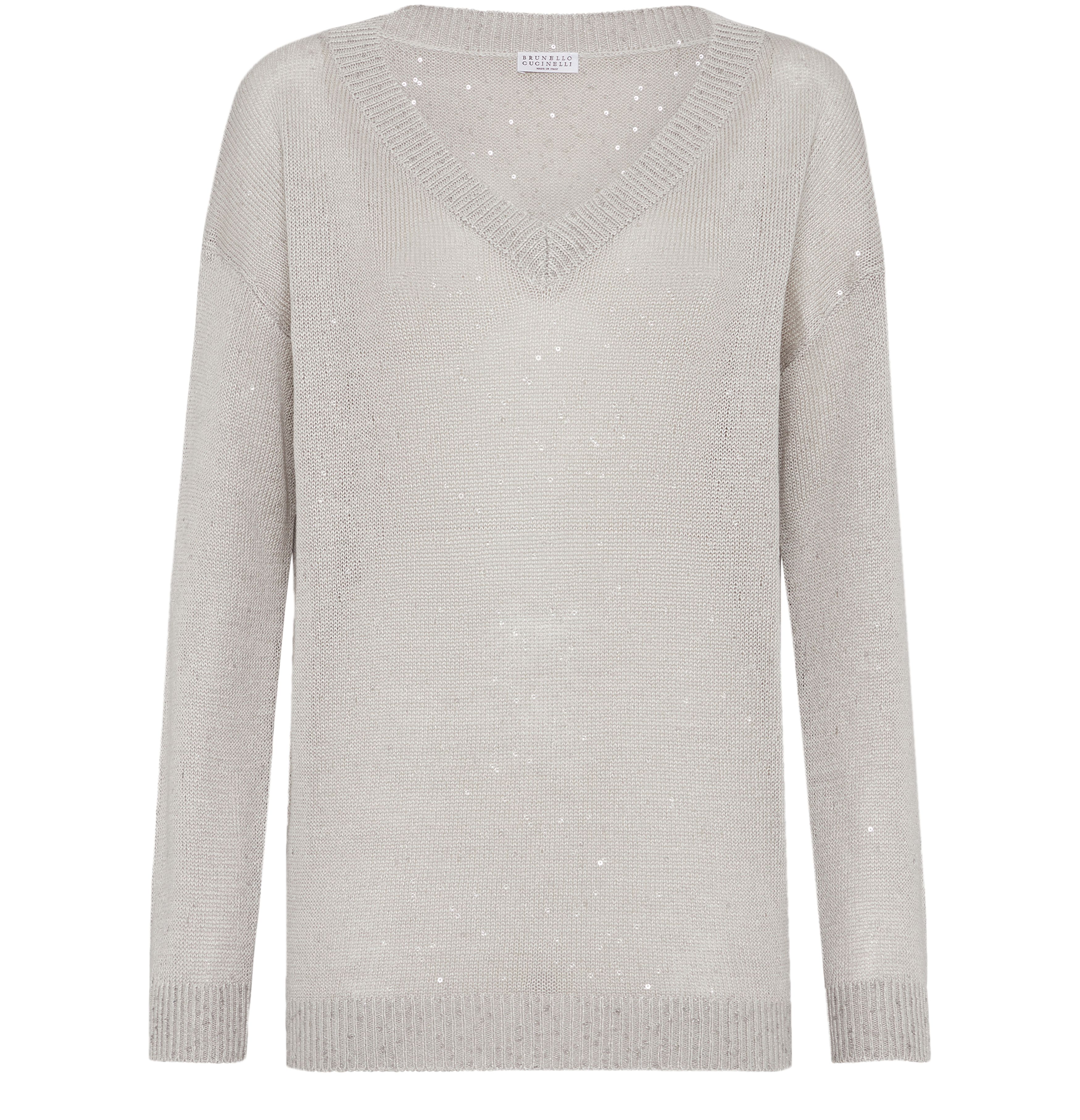 Brunello Cucinelli Linen and silk sweater