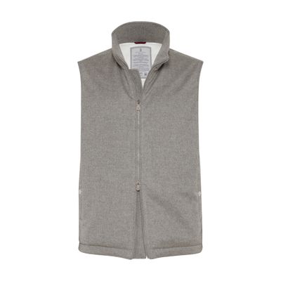 Brunello Cucinelli Beaver down vest