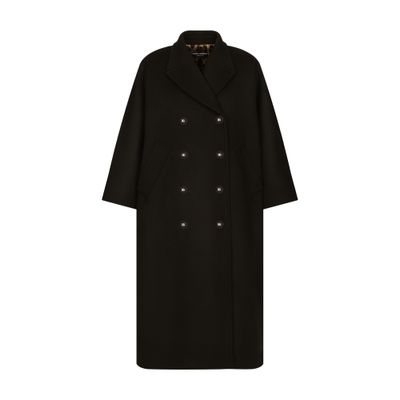 Dolce & Gabbana Double-breasted baize coat