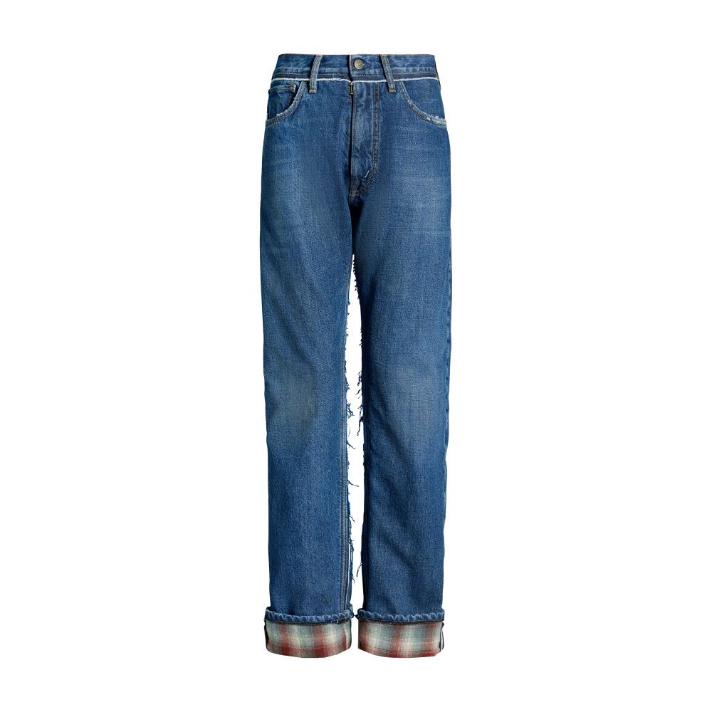 Maison Margiela Pendleton yoke jeans