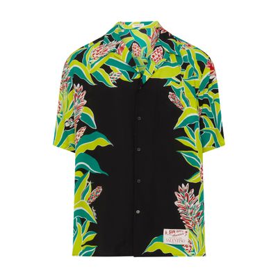 VALENTINO GARAVANI Printed short sleeve shirt