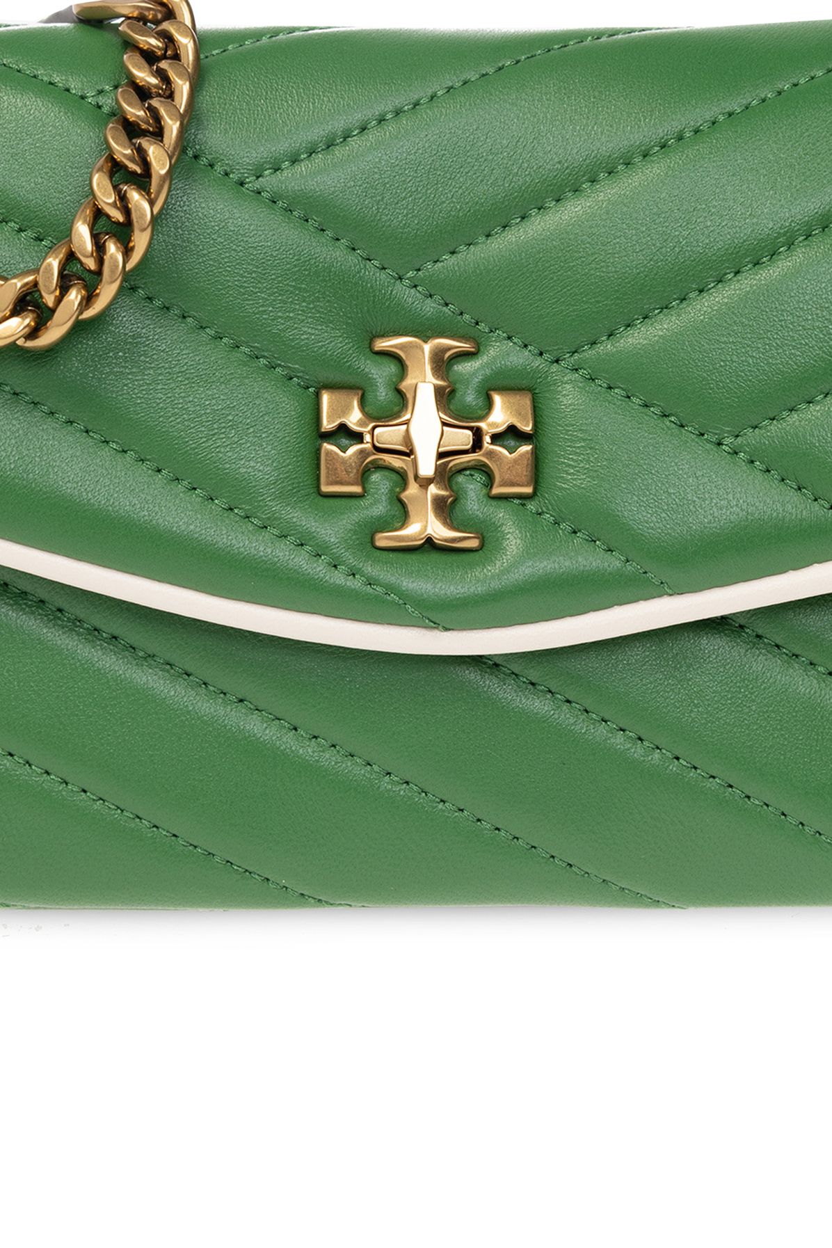 Tory Burch ‘Kira' quilted wallet with strap