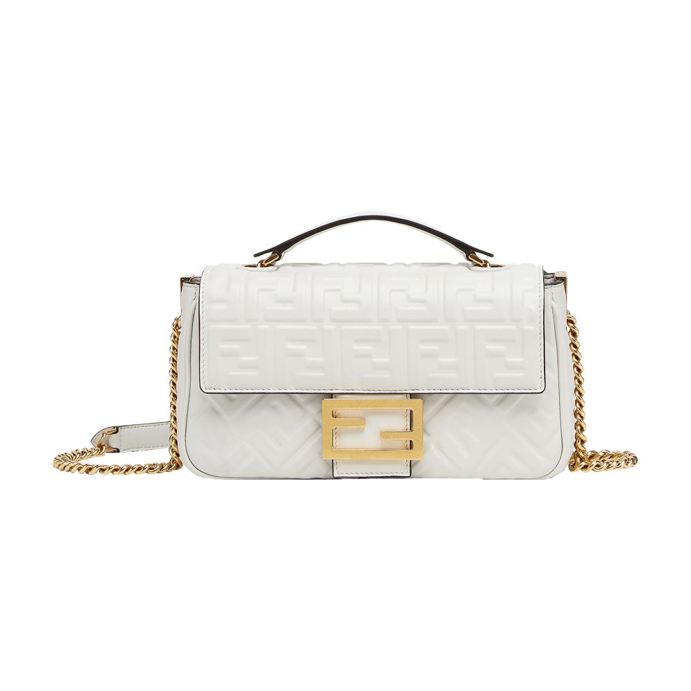 FENDI Midi Baguette Chain Bag