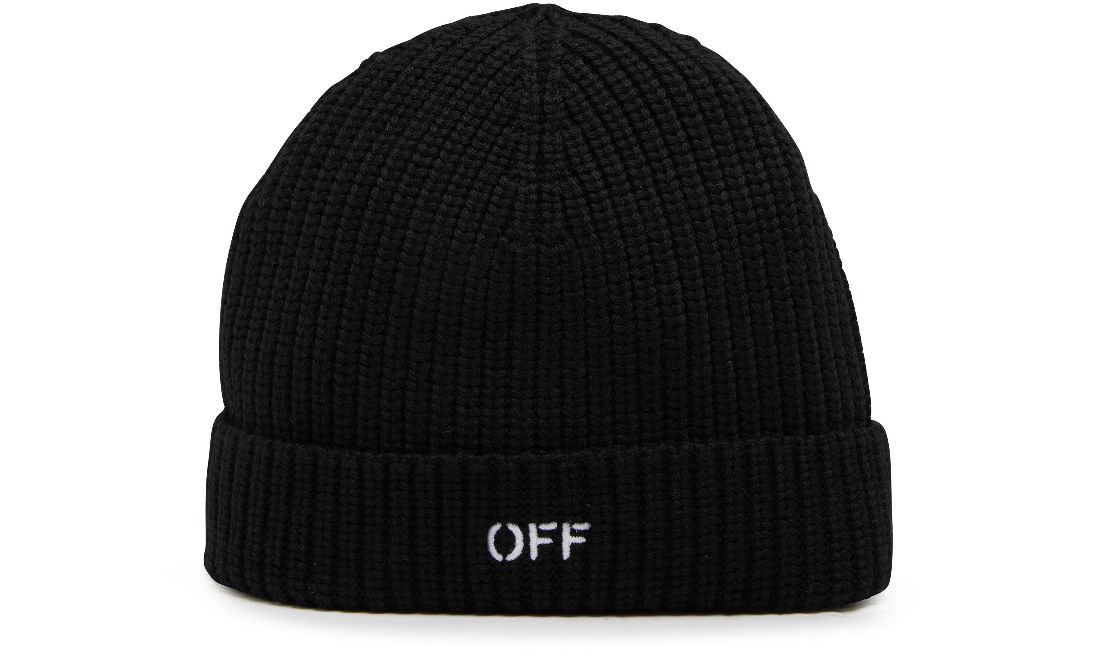 OFF-WHITE Classic knit beanie