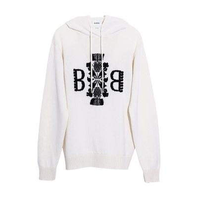 Barrie Barrie 3D logo cashmere hoodie