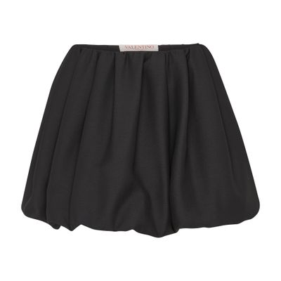 VALENTINO GARAVANI Crepe couture puffy skirt