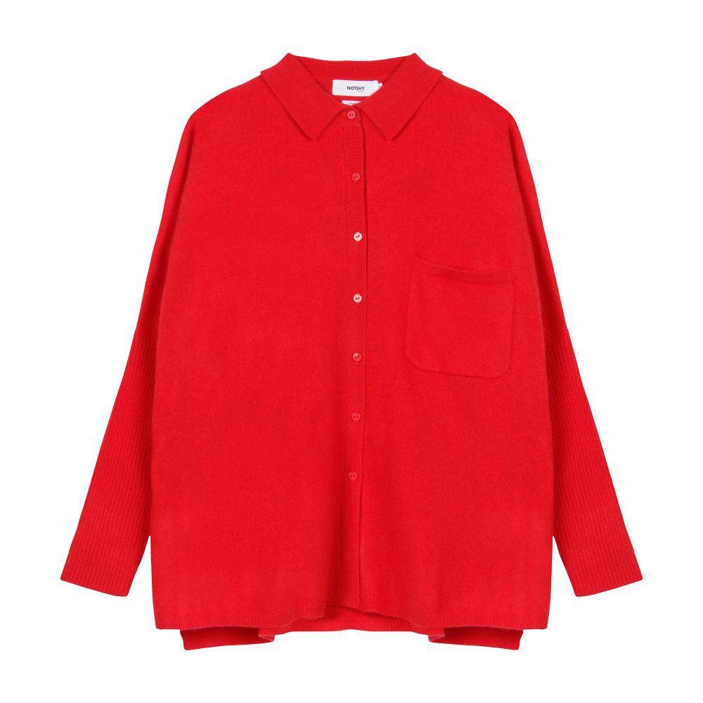  Andrea cashmere poncho shirt