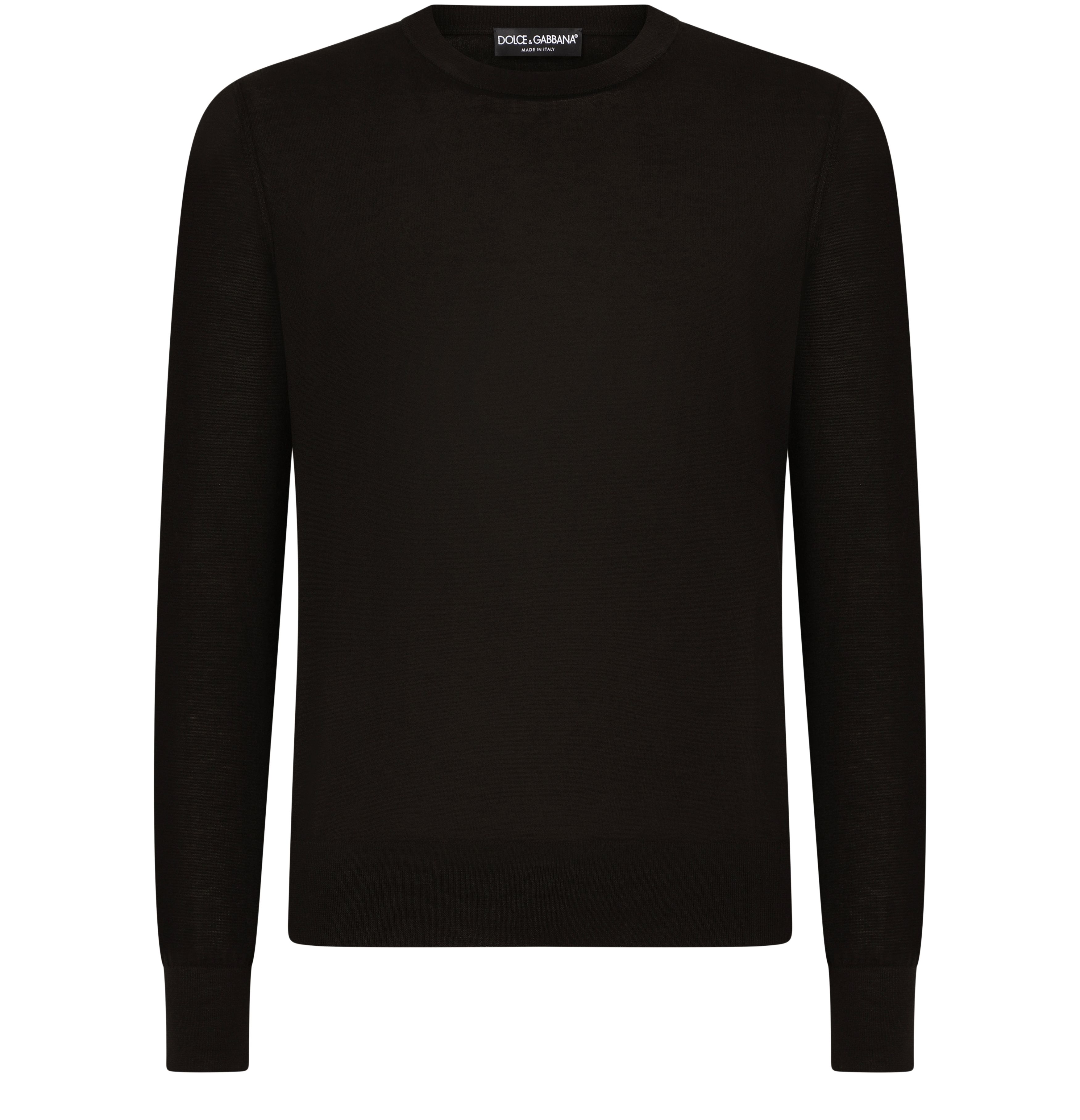 Dolce & Gabbana Extra-Fine Cashmere Crewneck Sweater