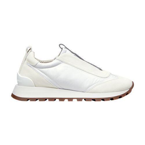 Brunello Cucinelli Suede running shoes