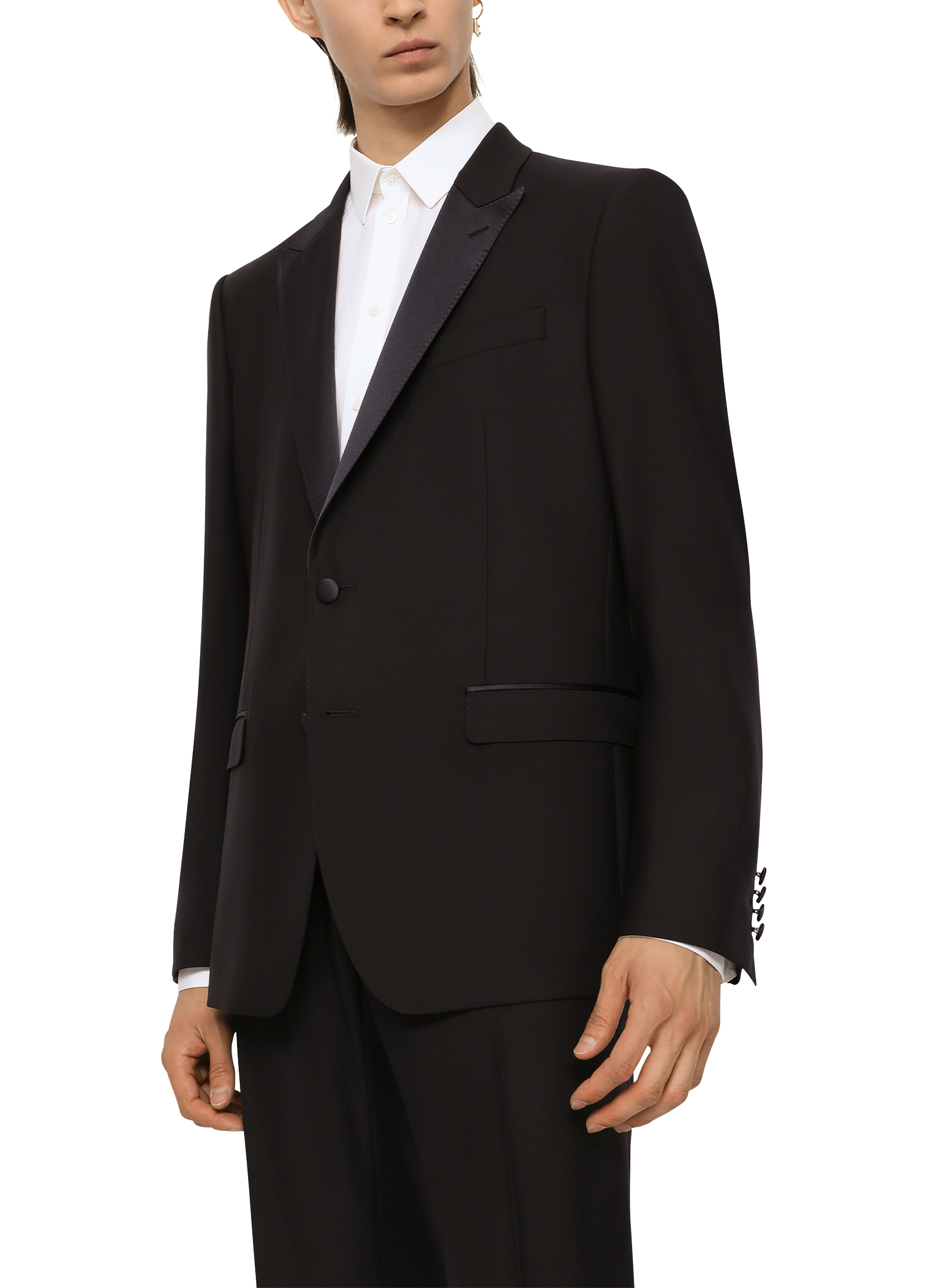 Dolce & Gabbana Martini-fit wool and silk tuxedo suit