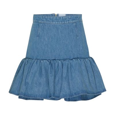 Patou Ruffled mini skirt