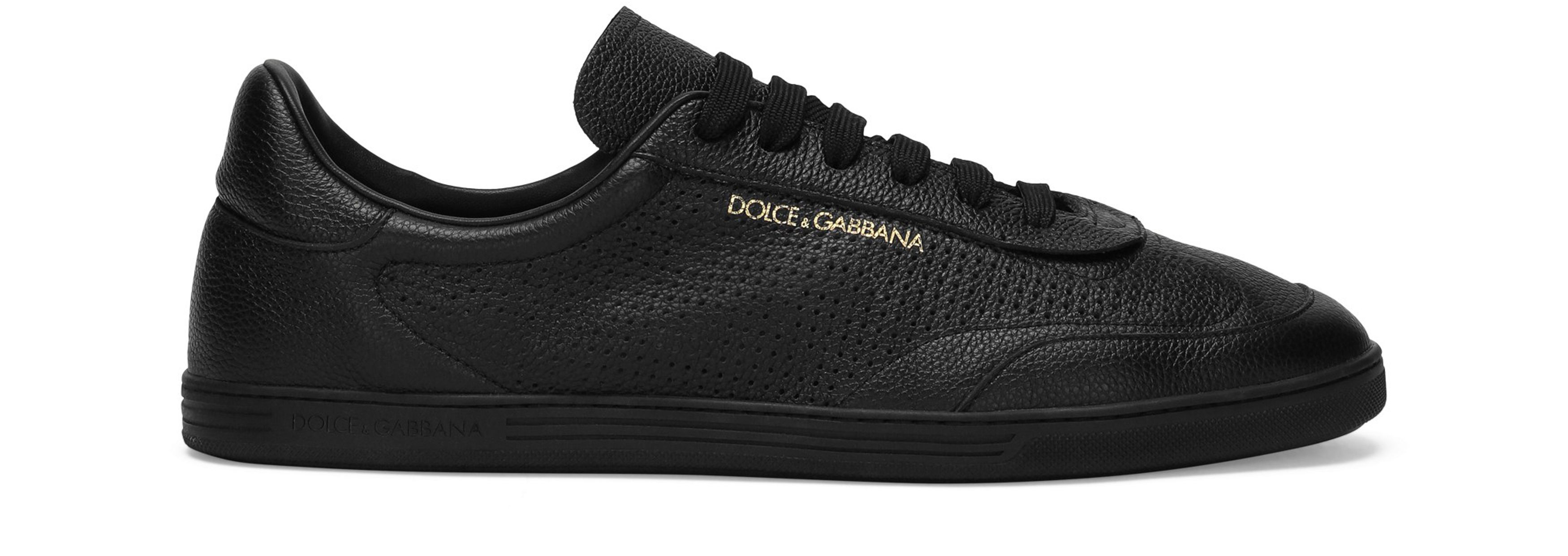 Dolce & Gabbana Perforated calfskin sneakers