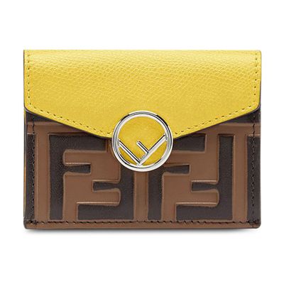 FENDI F is Fendi Micro Tri-fold Wallet