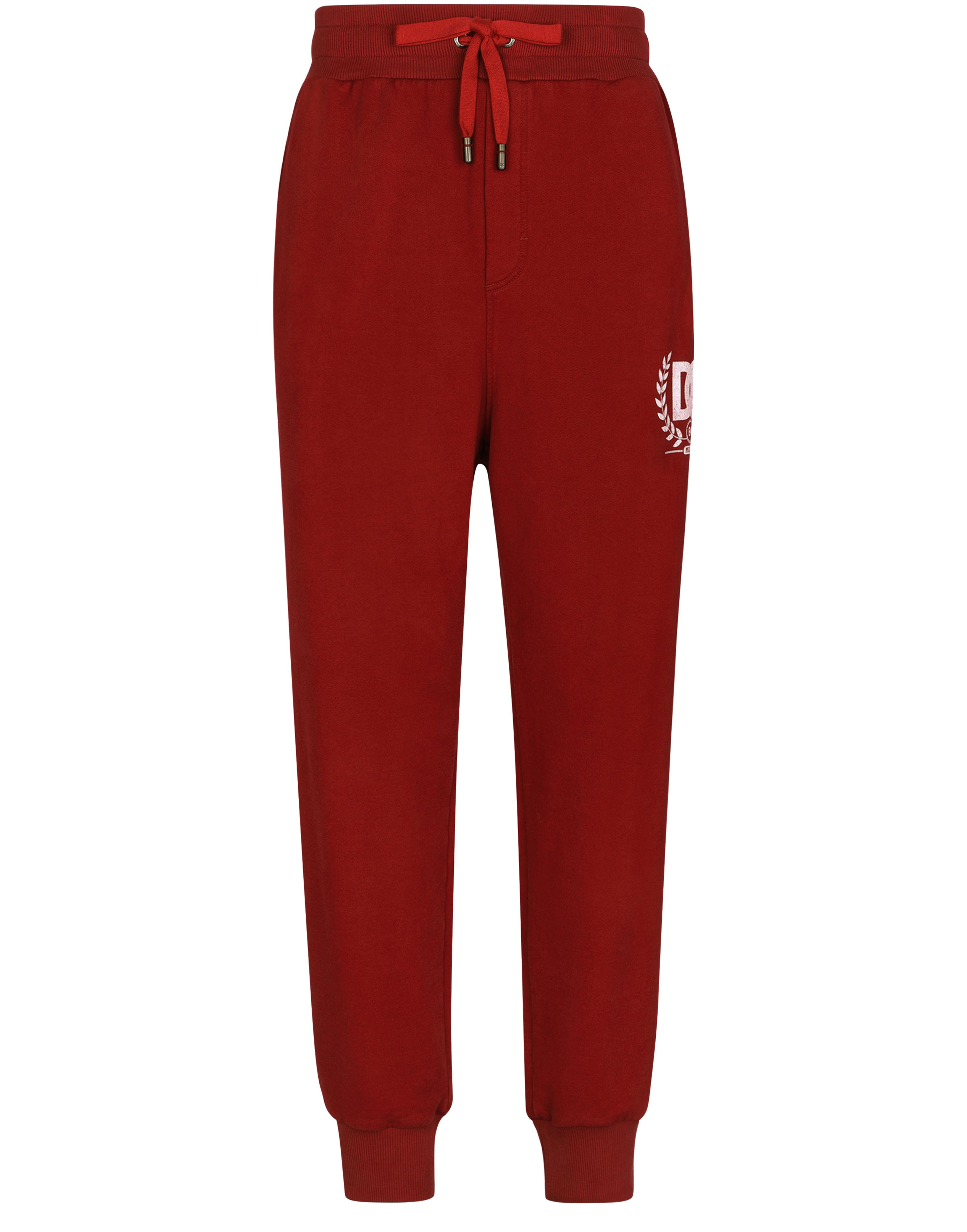 Dolce & Gabbana Jersey jogging pants with DG print