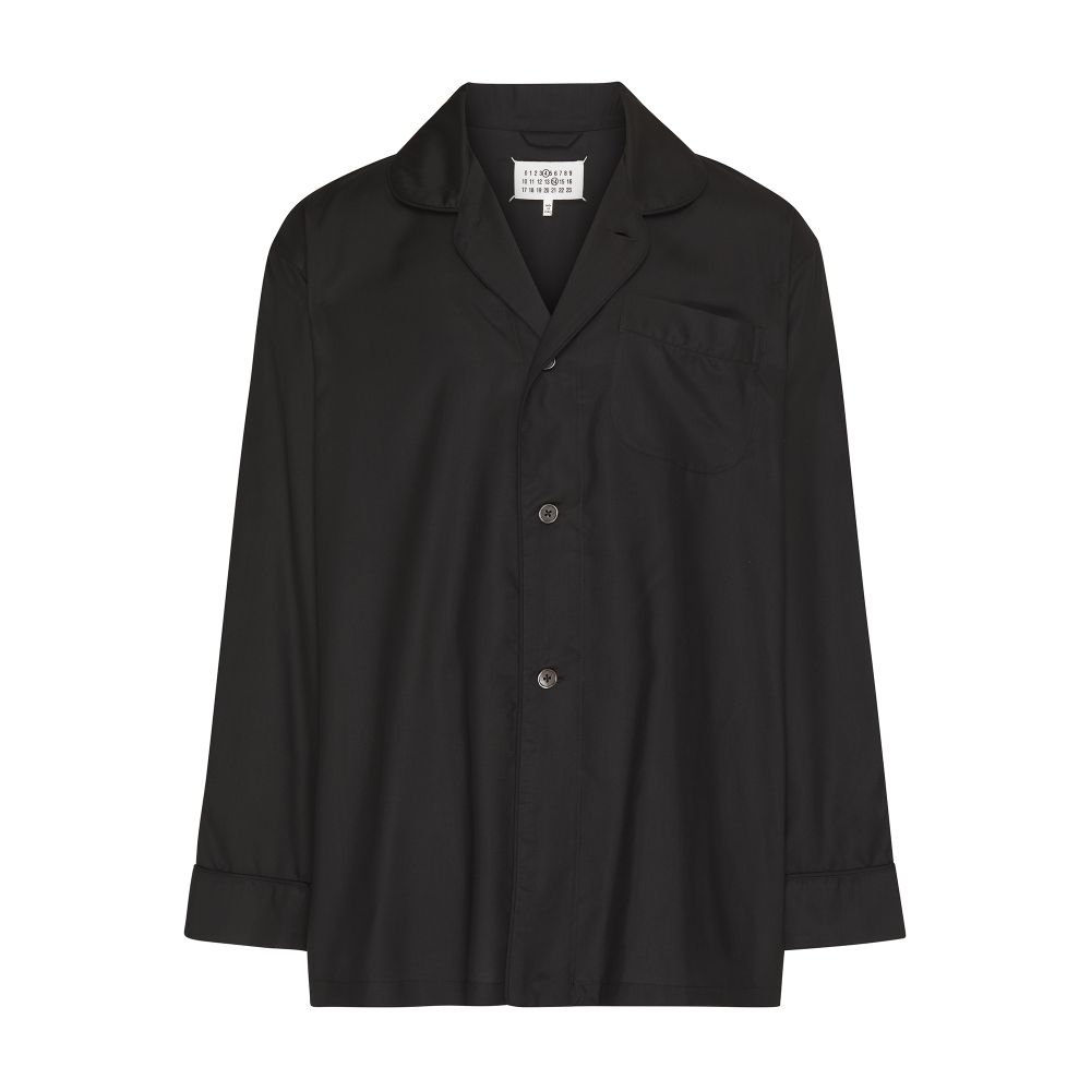 Maison Margiela Silk poplin shirt