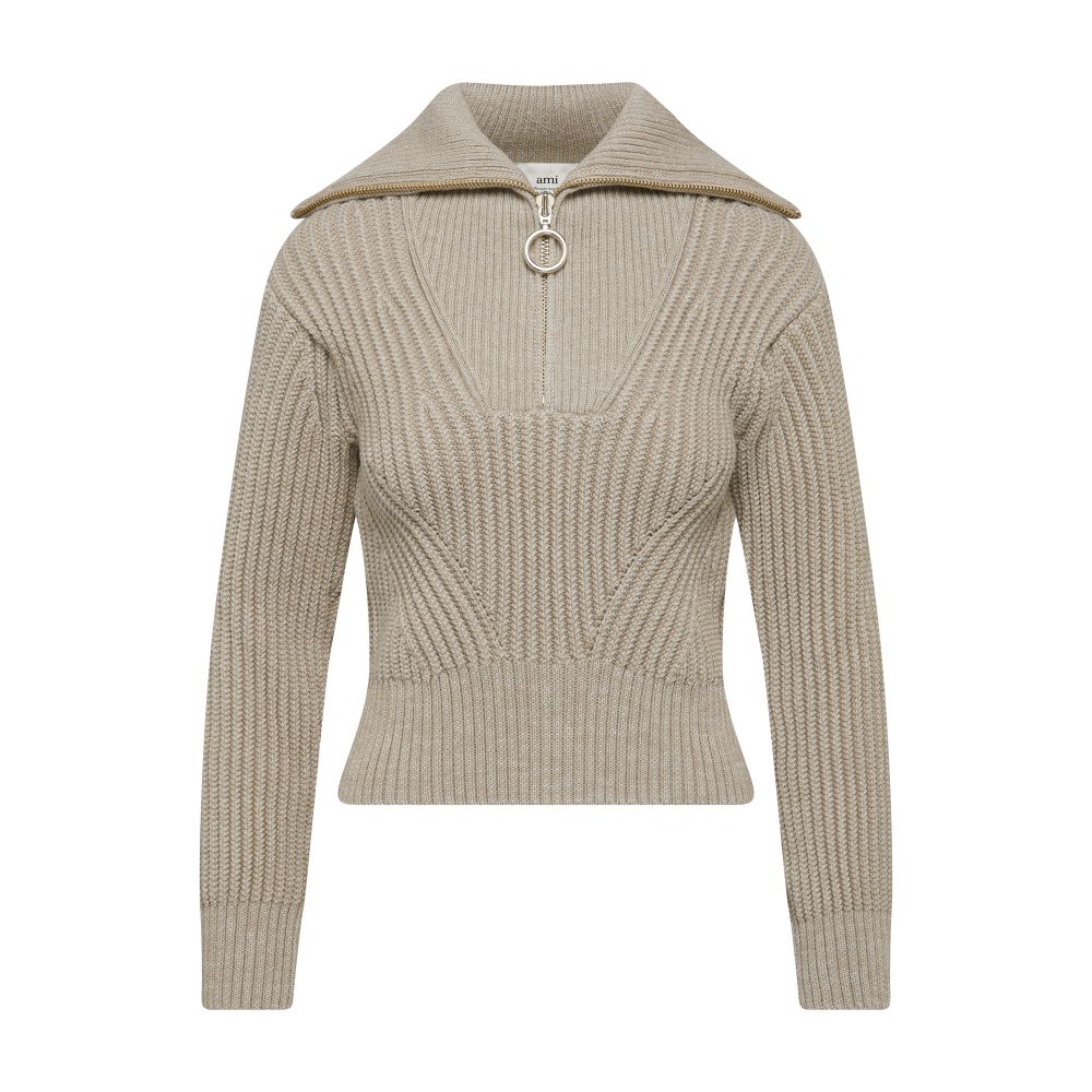 Ami Paris Zipped sweater