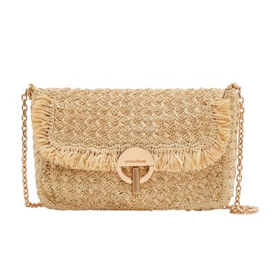  Moon Bag in Raffia