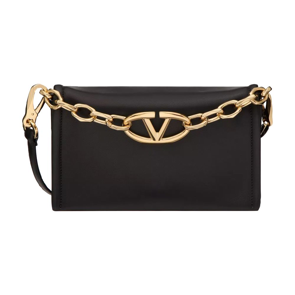 VALENTINO GARAVANI Mini Vlogo clutch with chain