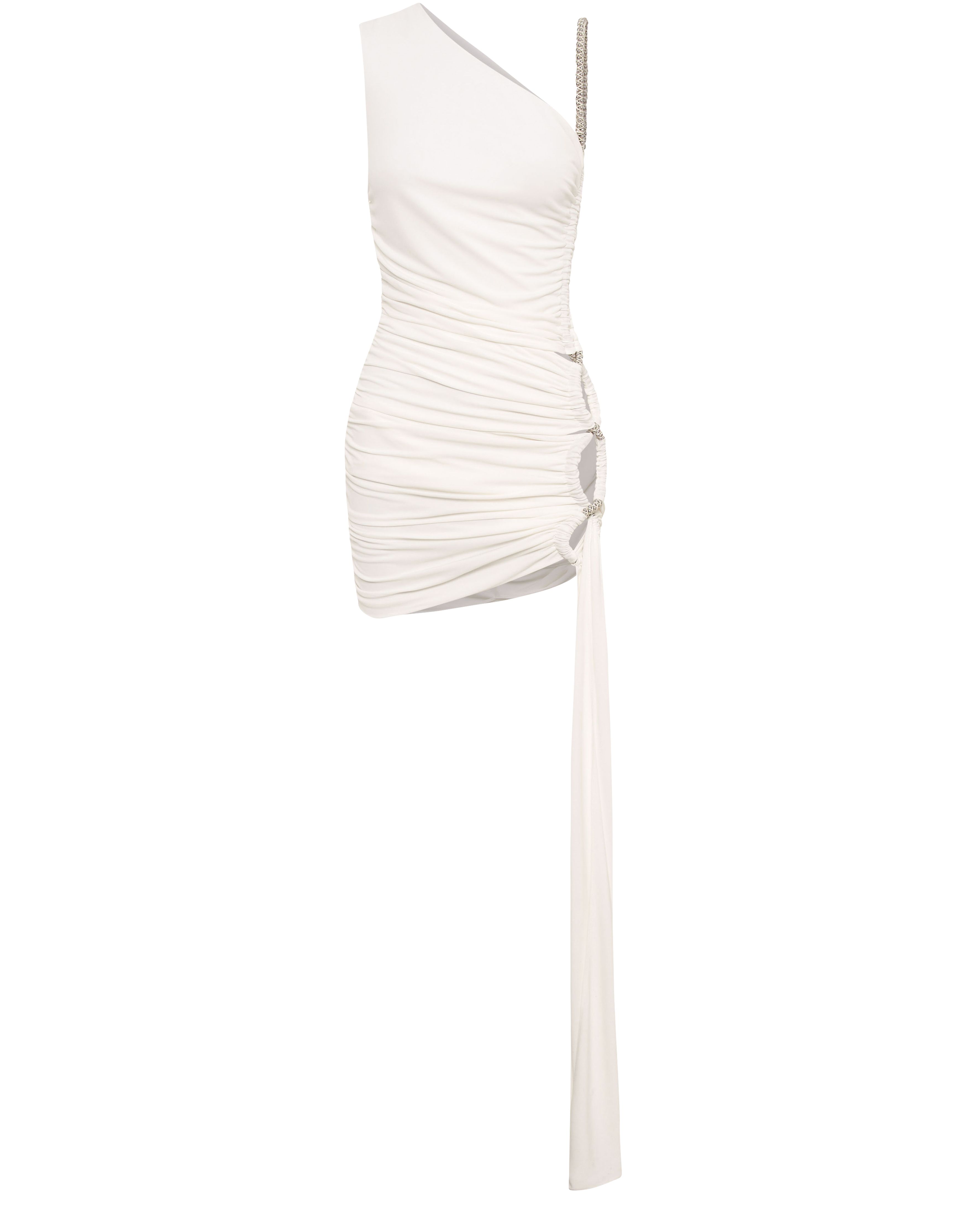 Dion Lee Barball rope asymmetric dress
