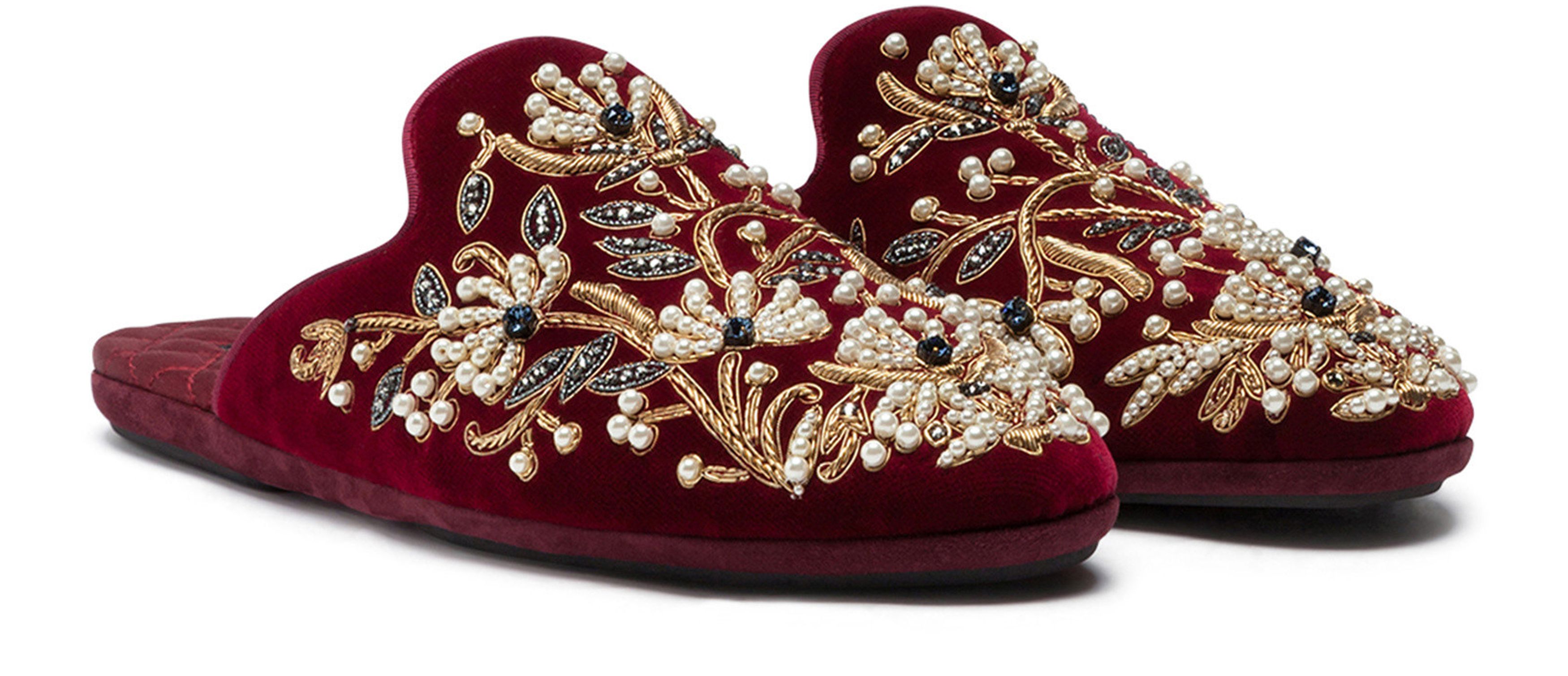 Dolce & Gabbana Velvet slippers