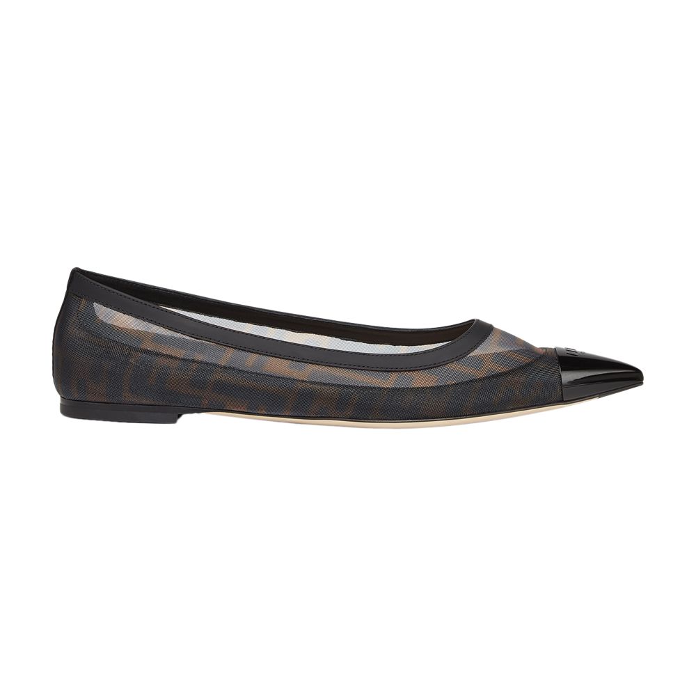 FENDI Colibrì pointed toe ballet flats