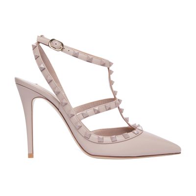 VALENTINO GARAVANI Rockstud ankle strap pumps