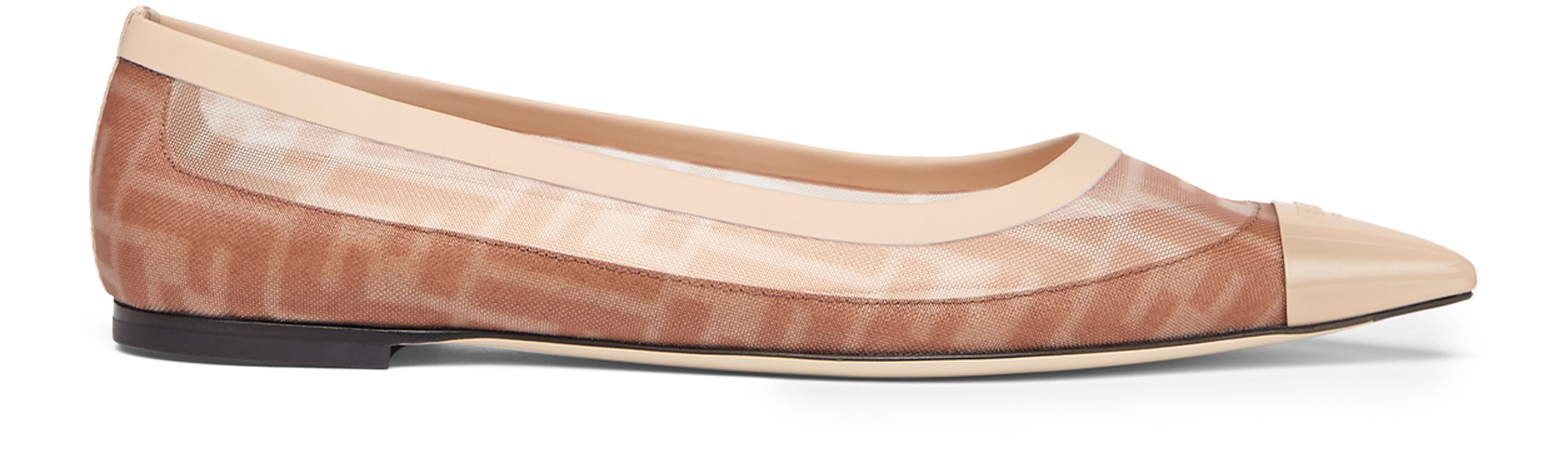 FENDI Colibrì pointed toe ballet flats