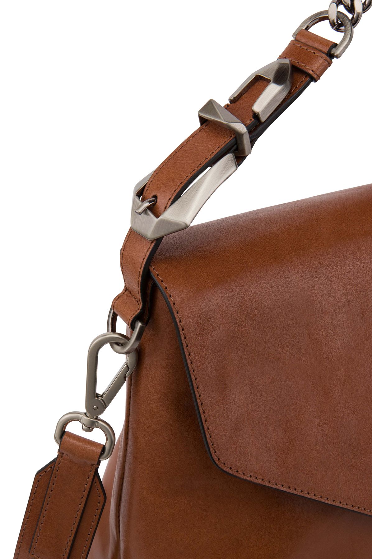 Alberta Ferretti Dori bag in soft calfskin leather