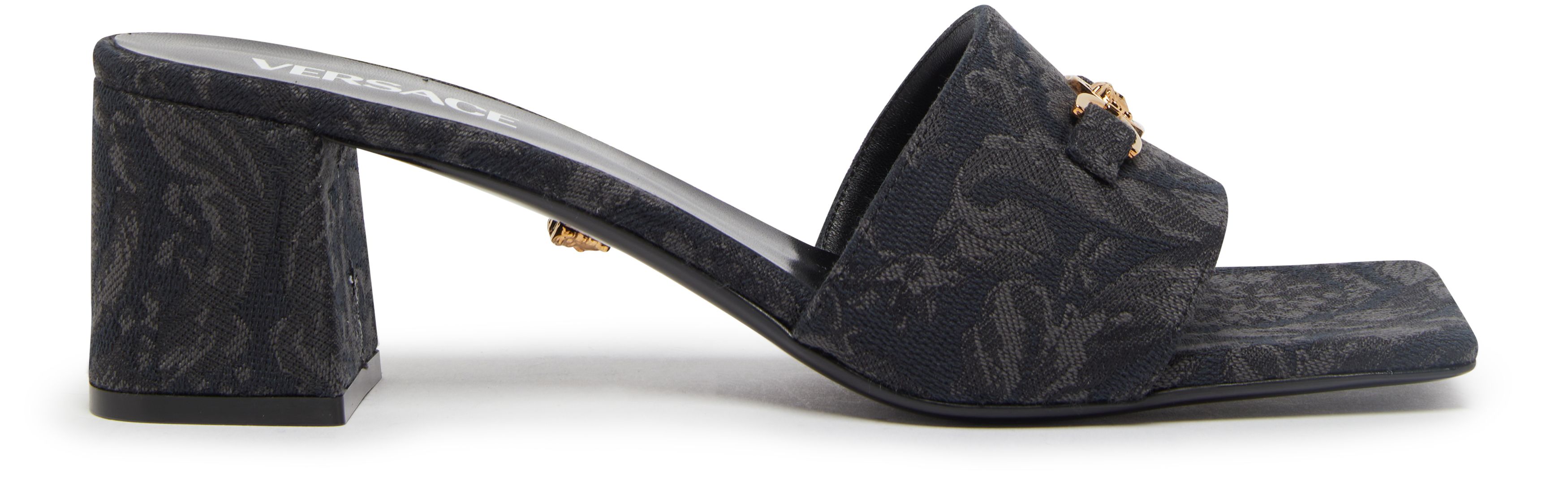 Versace Jacquard Barocco Mules