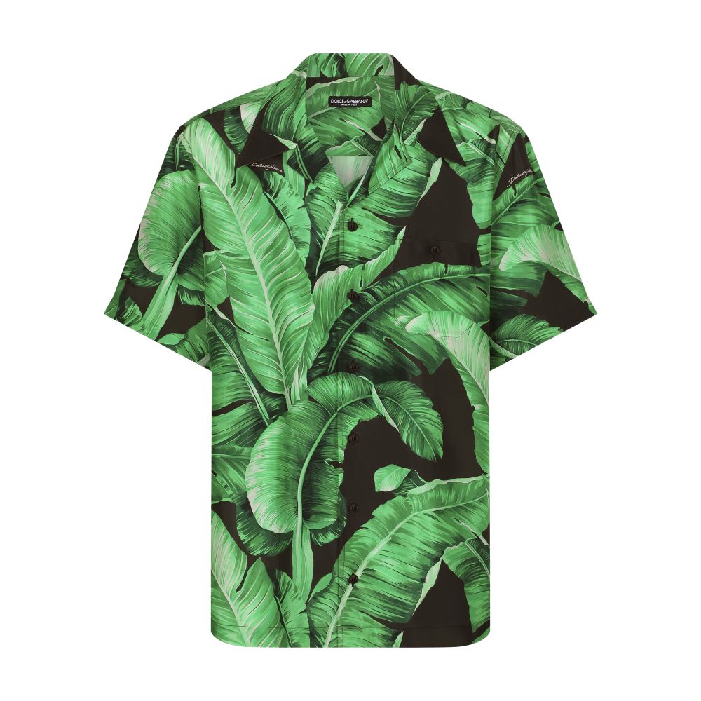 Dolce & Gabbana Silk Hawaiian shirt