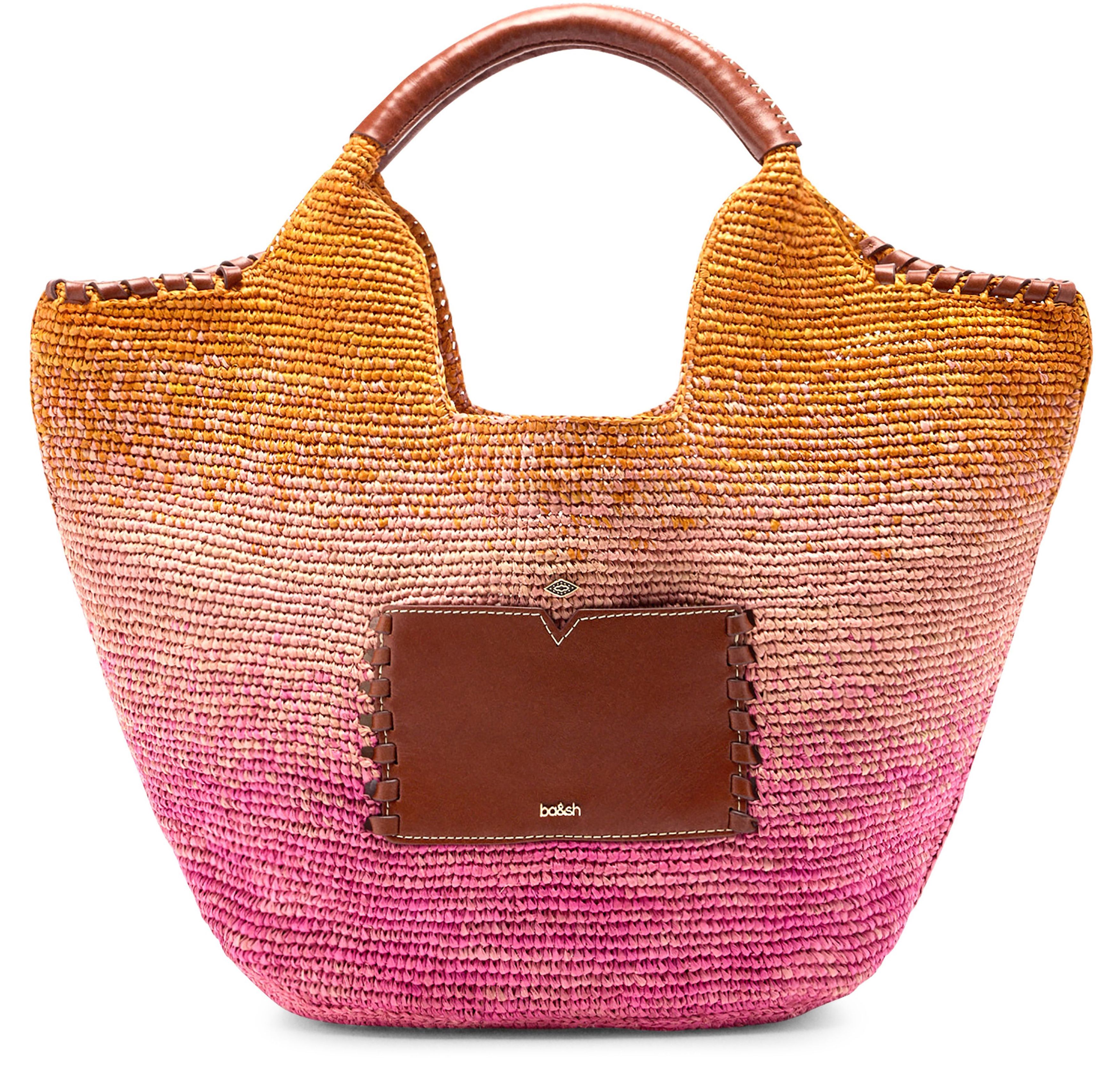  Ara M raffia basket bag