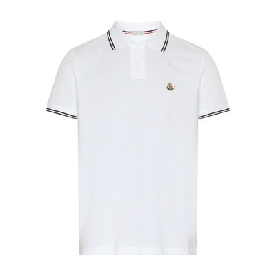 Moncler Short-sleeved polo shirt with logo