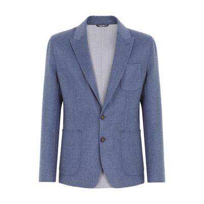 Dolce & Gabbana Deconstructed virgin wool jacket