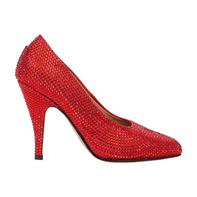 Maison Margiela Tabi rhinestone pumps