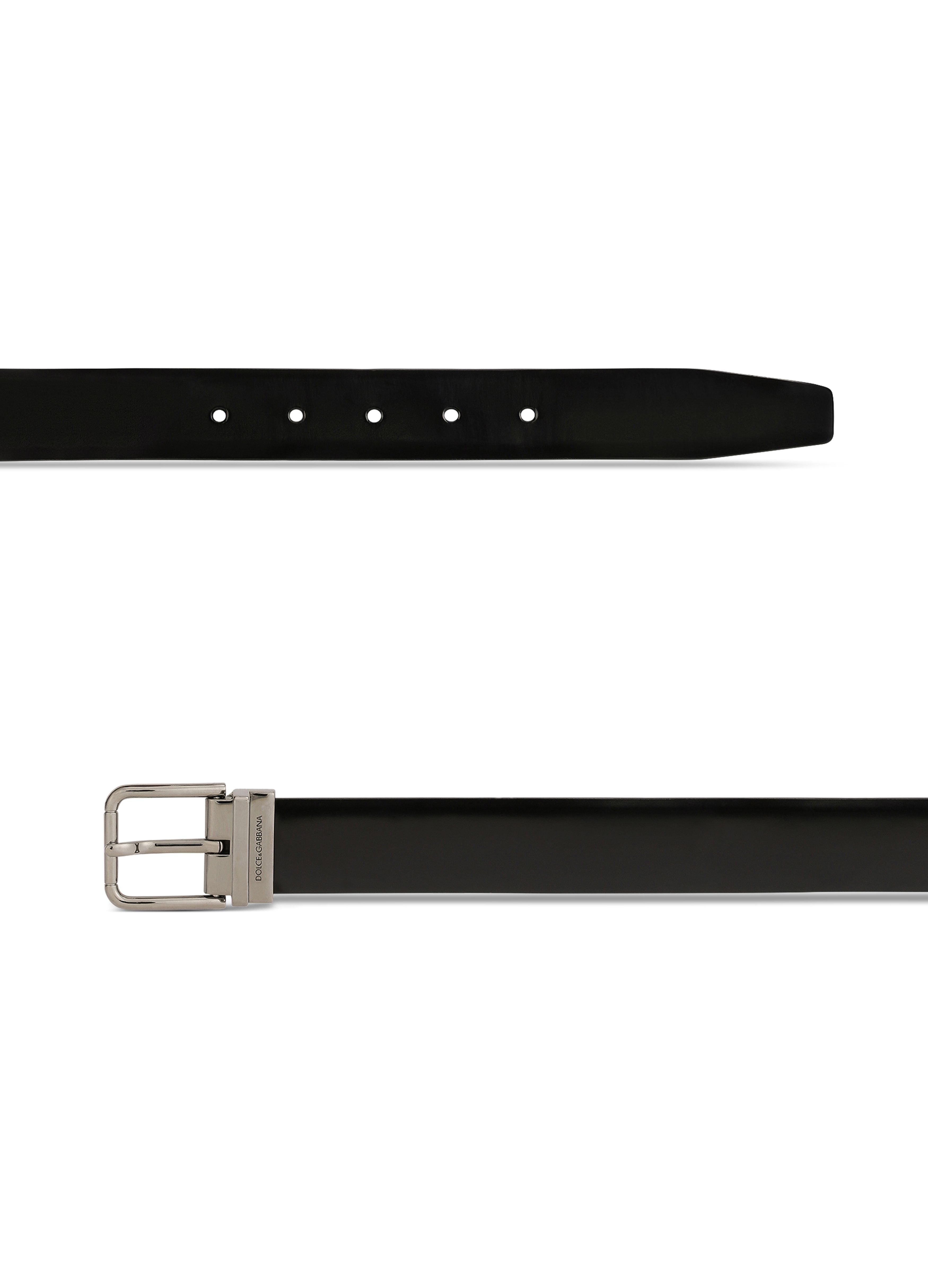 Dolce & Gabbana Brushed calfskin belt