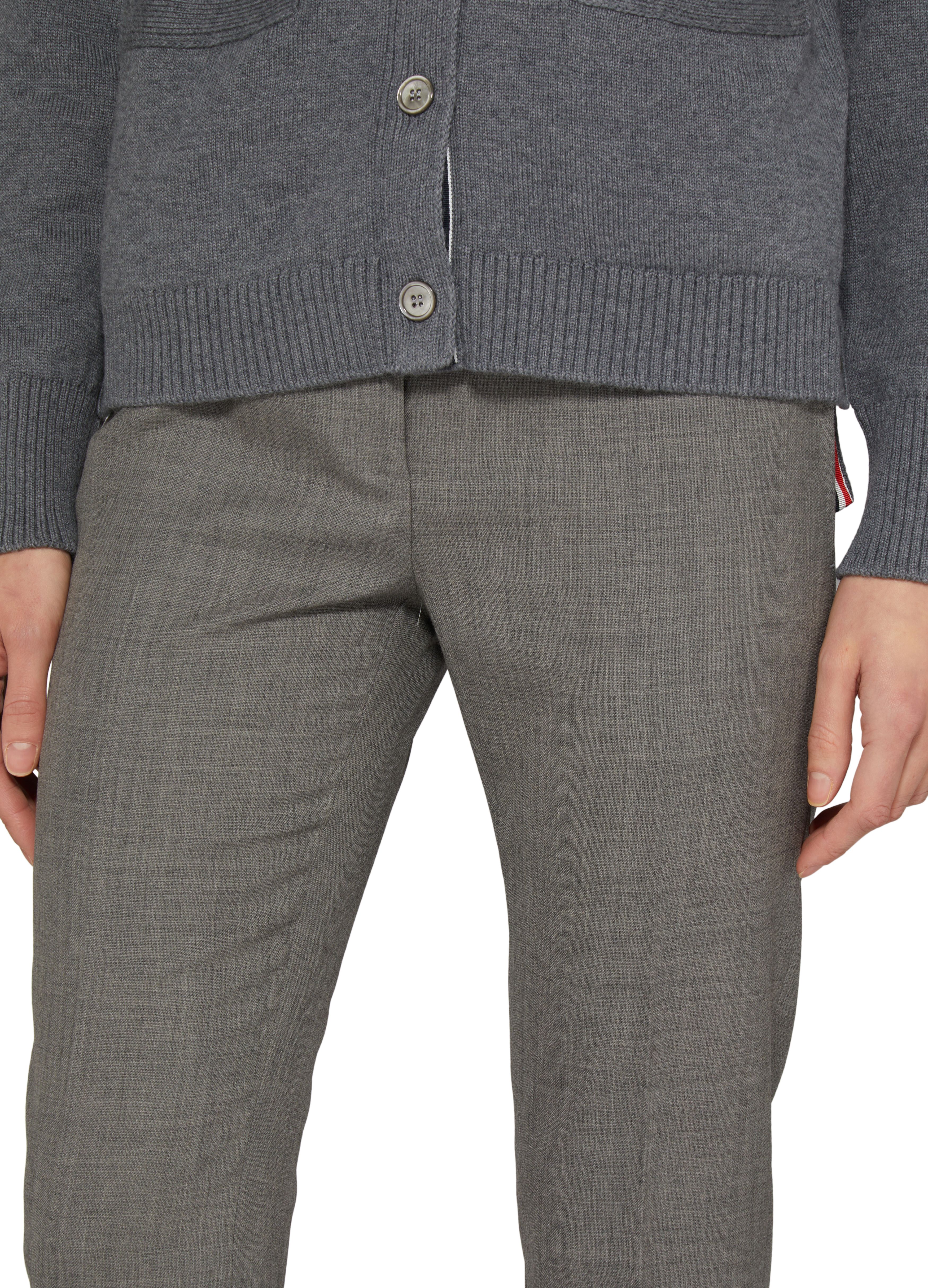 Thom Browne Cigarette trousers in wool